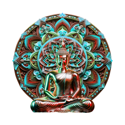 mandala buda meditación