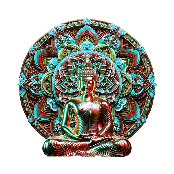 mandala buda meditación